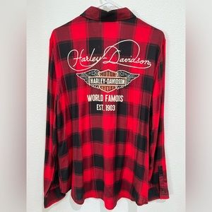 Women’s Harley-Davidson Plaid Shirt